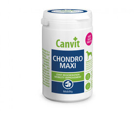 Canvit Chondro Maxi N76 uztura bagātinātāji suņiem pārvietošanās grūtību profilaksei, 230 g cena un informācija | Vitamīni, uztura bagātinātāji, pretparazītu līdzekļi suņiem | 220.lv