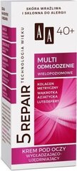 Age Technology 5Repair 40+ Multi Rejuvenation izlīdzinošs un nostiprinošs acu krēms 15 ml cena un informācija | Acu krēmi, serumi | 220.lv