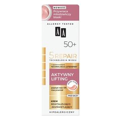 Age Technology 5Repair 50+ Active Lifting atjaunojošs un izgaismojošs acu krēms 15 ml cena un informācija | Acu krēmi, serumi | 220.lv