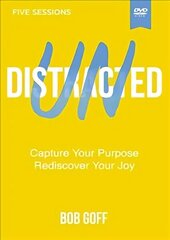 Undistracted Study Guide with DVD: Capture Your Purpose. Rediscover Your Joy. cena un informācija | Garīgā literatūra | 220.lv