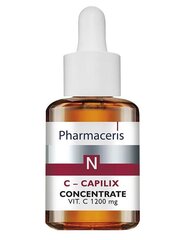 Stiprinošs sejas serums ar vit. C Pharmaceris N C Capilix, 30 ml cena un informācija | Serumi sejai, eļļas | 220.lv