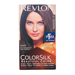 Krāsa bez Amonjaka Colorsilk Revlon Dziļi silti kastaņains cena un informācija | Matu krāsas | 220.lv