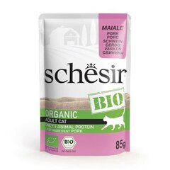 Schesir Bio Pork ar cūkgaļu, 85 g cena un informācija | Konservi kaķiem | 220.lv