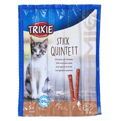 Trixie Premio Sticks ar jēru un tītaru, 5x5 g cena un informācija | Gardumi kaķiem | 220.lv