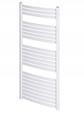 Kāpnes vannas istabas radiators LUPO 124x53 cm balts cena un informācija | Dvieļu žāvētāji | 220.lv