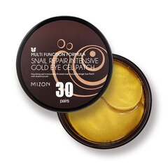 Hidrogela spilventiņi ādai pa acīm Mizon Snail Repair Intensive Gold Eye Gel Patch 60 gab. cena un informācija | Sejas maskas, acu maskas | 220.lv