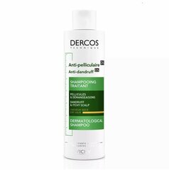 Vichy Dercos Anti-Dandruff Advanced Action шампунь 200 мл цена и информация | Шампуни | 220.lv