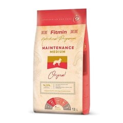 Fitmin Dog Medium Maintenance ar mājputnu gaļu, 12 kg цена и информация | Сухой корм для собак | 220.lv