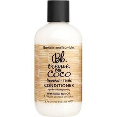 Matu kondicionieris ar kakao riekstu eļļu Bumble And Bumble Creme de Coco 250 ml cena un informācija | Matu kondicionieri, balzāmi | 220.lv