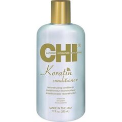 CHI KERATIN Conditioner matu atjaunojošs kondicionieris 355ml cena un informācija | Matu kondicionieri, balzāmi | 220.lv