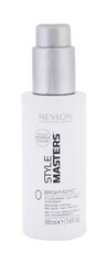 Spīdumu un gludumu piešķirošs matu serums Revlon Professional Style Masters Brightastic Styling Primer + Anti-Frizz 100 ml cena un informācija | Matu veidošanas līdzekļi | 220.lv