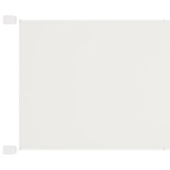 vertikāla markīze, balta, 140x360 cm, Oksfordas audums cena un informācija | Saulessargi, markīzes un statīvi | 220.lv