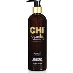 CHI ARGAN OIL Shampoo šampūns ar argāna &amp; moringa eļļu 355 ml cena un informācija | Šampūni | 220.lv