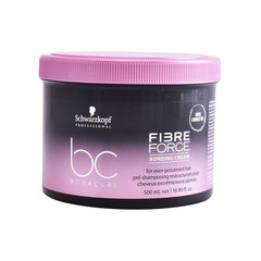 BC Bonacure Fibre Force Strengthening Mask (Bonding Cream) 500 ml cena un informācija | Matu uzlabošanai | 220.lv