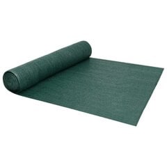 norobežojošais tīkls, zaļš, 3,6x25 m, HDPE, 150 g/m² цена и информация | Зонты, маркизы, стойки | 220.lv