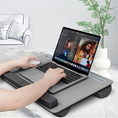 4smarts Poduszka pod laptop ErgoFix WorkPillow grey 458744 цена и информация | Охлаждающие подставки и другие принадлежности | 220.lv