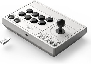 8BitDo Arcade Stick White cena un informācija | Spēļu kontrolieri | 220.lv