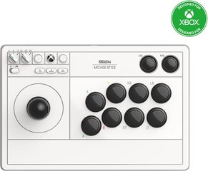 8BitDo Arcade Stick White cena un informācija | Spēļu kontrolieri | 220.lv