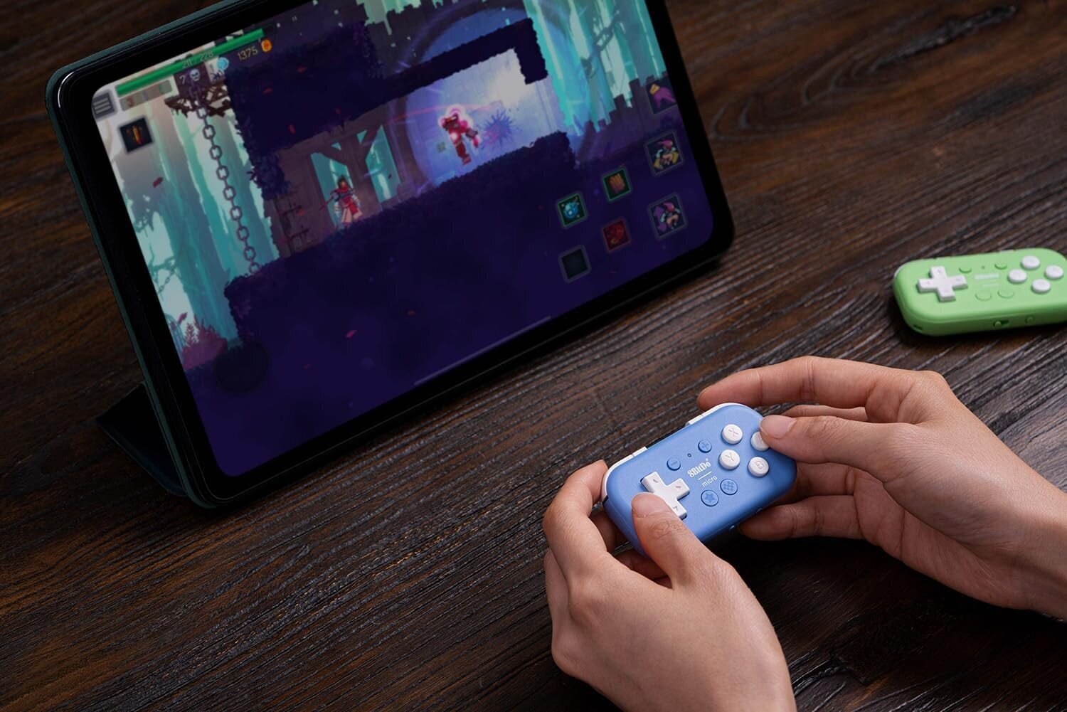 8BitDo Micro Blue cena un informācija | Spēļu kontrolieri | 220.lv