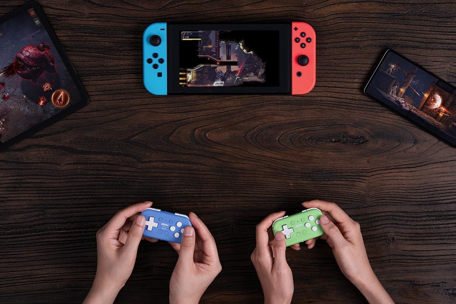 8BitDo Micro Blue cena un informācija | Spēļu kontrolieri | 220.lv