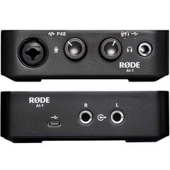 Rode AI1 Audio Interface цена и информация | Микрофоны | 220.lv