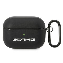 AMG AMAPSLWK AirPods Pro cover czarny|black Leather цена и информация | Аксессуары для наушников | 220.lv