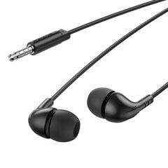 Borofone Earphones BM83 Craft with microphone black цена и информация | Наушники | 220.lv