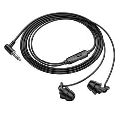 Borofone Earphones BM91 Cloud with microphone black цена и информация | Наушники | 220.lv