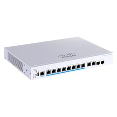Cisco CBS350 Managed L3 2.5G Ethernet (100/1000/2500) Power over Ethernet (PoE) 1U Black, Grey цена и информация | Коммутаторы (Switch) | 220.lv