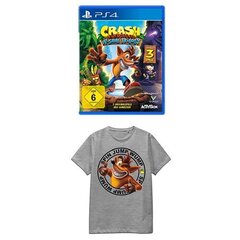 Crash Bandicoot N.Sane Trilogy - [PlayStation 4] +Crash Bandicoot T-Shirt Logo L цена и информация | Компьютерные игры | 220.lv