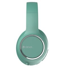 Devia Bluetooth headphones Kintone light green цена и информация | Наушники | 220.lv