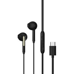 Devia wired earphones Kintone A1 Digital USB-C black цена и информация | Наушники | 220.lv