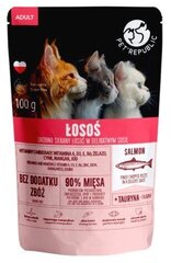 Pet Republic Adult ar lasi, 100 g cena un informācija | Konservi kaķiem | 220.lv