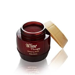 Sejas maska Holika Holika Wine Therapy Sleeping Mask, 120 ml cena un informācija | Sejas maskas, acu maskas | 220.lv