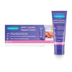 Krēms sāpošajiem krūšu galiem HPA® Lanolin, 40 ml kaina ir informacija | Preces zīdaiņu barošanai | 220.lv