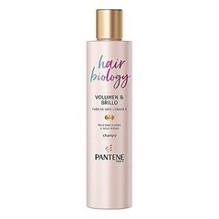 Apjomu piešķirošs šampūns Hair Biology Pantene (250 ml) cena un informācija | Šampūni | 220.lv