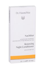 Atjaunojošs nakts sejas ādas kondicionieris Dr. Hauschka Renewing Night 10 x 1 ml cena un informācija | Serumi sejai, eļļas | 220.lv