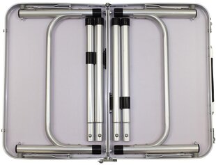 Tūrisma saliekamais galds Mil-Tec, 60x45cm, pelēks cena un informācija | Tūrisma mēbeles | 220.lv