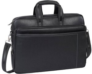 Datora soma RIVACASE 8940, 16", Melna cena un informācija | Somas portatīvajiem datoriem | 220.lv