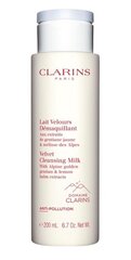 Attīrošs sejas pieniņš Clarins Velvet 200 ml cena un informācija | Sejas ādas kopšana | 220.lv