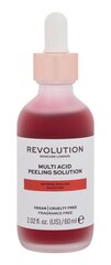 Skābes sejas pīlings Revolution Skincare Multi Acid Intense Peeling Solution, 60 ml cena un informācija | Sejas ādas kopšana | 220.lv