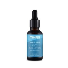 Izlīdzinošs sejas serums ar mandeļskābi 10% Mohani, 30 ml cena un informācija | Serumi sejai, eļļas | 220.lv