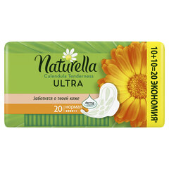 Higiēniskās paketes Naturella Ultra Normal Calendula 20 gab. cena un informācija | Tamponi, higiēniskās paketes, ieliktnīši | 220.lv