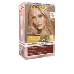 Постоянная краска L'Oreal Make Up Excellence Nº 9U Очень светлый блонд цена и информация | Краска для волос | 220.lv