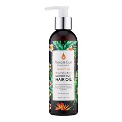 Питательное масло Flora & Curl Protect Me	African Citrus Bloom цена и информация | Средства для укрепления волос | 220.lv