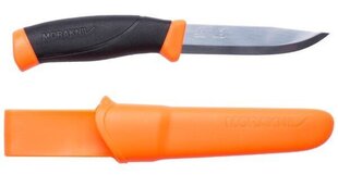 Morakniv® Companion (S), oranžs, nerūsējošais tērauds cena un informācija | Rokas instrumenti | 220.lv