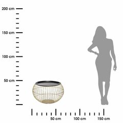 2 Alya kafijas galdiņu komplekts, zelta cena un informācija | Žurnālgaldiņi | 220.lv