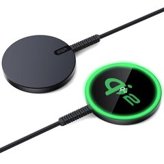 ESR Halolock Qi2 Mini Wireless Charger 15W with MagSafe - Black цена и информация | Зарядные устройства для телефонов | 220.lv