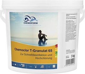 Chemoclor T-Granulat 65 - Ātri šķīstošas hlora granulas, Chemoform, 5 kg цена и информация | Химия для бассейнов | 220.lv