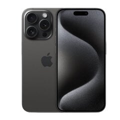 Apple iPhone 15 Pro 128GB, melns, atjaunots cena un informācija | Mobilie telefoni | 220.lv